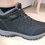 Temu High-Top Winter Sneakers with Faux Fur Trim Size 36/UK 3, Black (Brand New) Image 8