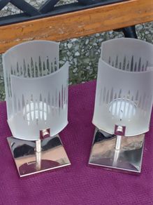Pair of presume Vintage Tealight Holder