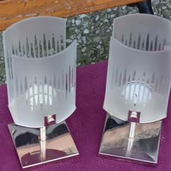 Pair of presume Vintage Tealight Holder