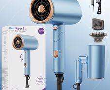 Brand New Foldable Ionic Hair Dryer 2000W Professional Blow Dryer with 2 Speed 3 Heat