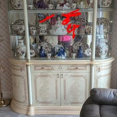 marble cabinet & coffee table