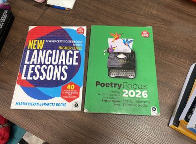 Poetry Focus 2026 and New Language Lessons. English Higher Level Leaving Cert