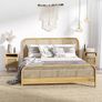 Set of 2 Rattan Bedside Tables Image 2