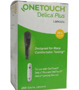One Touch Delica Lancets X 200 Diabetic Lancets brand new