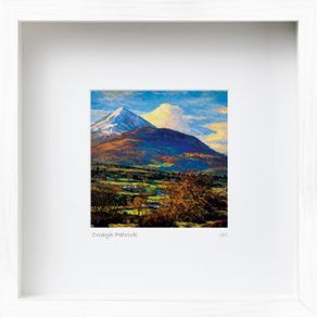 Croagh Patrick, Mayo, mid size framed print, by artist Helen Mathews