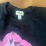 Never worn river island black sweater with pink rose detail Image 3