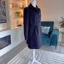 Ladies Black Peplum Coat from H&M Size: UK 12 / EU 40 Image 10