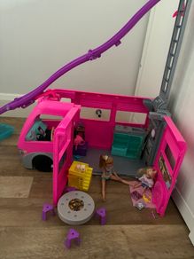 Barbie camper can and other sets