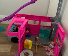 Barbie camper can and other sets