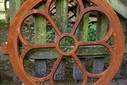 Round Iron Window, Former Gable Window Stable Window, Wall Window Gable Approx.