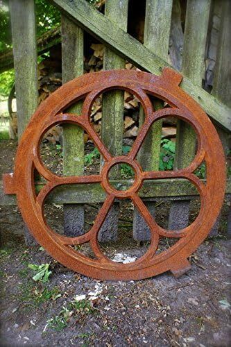 Round Iron Window, Former Gable Window Stable Window, Wall Window Gable Approx.