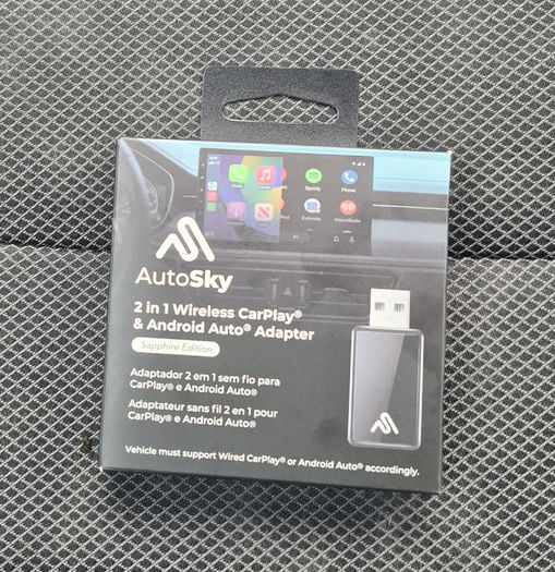 AutoSky 2 in 1 Wireless Carplay