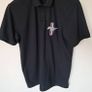 Ford mustang polo Shirt size 4xl pit to pit 30" black In like new condition Image 3