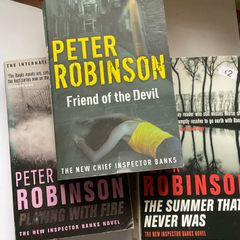 Peter Robinson Inspector Banks Crime Thriller Book Bundle (3 Paperbacks)