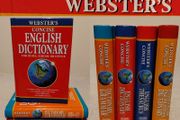 Webster's Concise Desk Reference Set of hardback books x 4