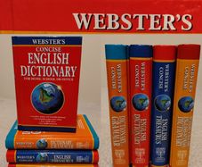 Webster's Concise Desk Reference Set of hardback books x 4