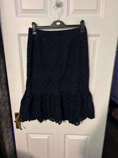 navy skirt