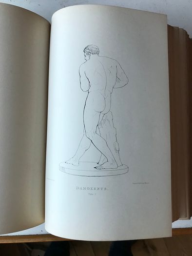Antique Book 'Canova's Works'