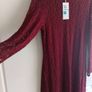 Marks and Spencer Sheer Lace Midi Dress with Camisole Image 4
