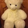 Teddy Bear Plush Toy White Image 2