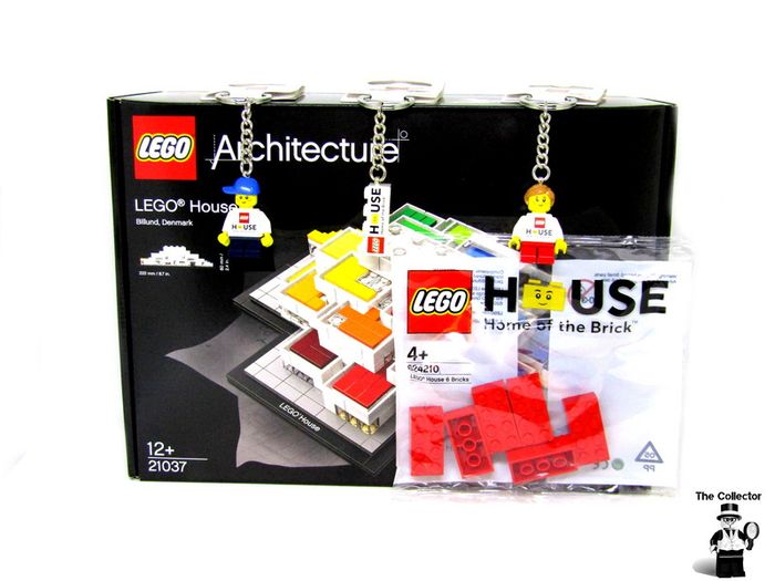 LEGO House Grand Opening Lot Includes Architecture House Billund 21037 All 3 Lego House Keychains And Lego House Polybag All New Factory Sealed Rare And Hard To Find Lot