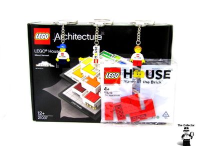 LEGO House Grand Opening Lot Includes Architecture House Billund 21037 All 3 Lego House Keychains And Lego House Polybag All New Factory Sealed Rare And Hard To Find Lot