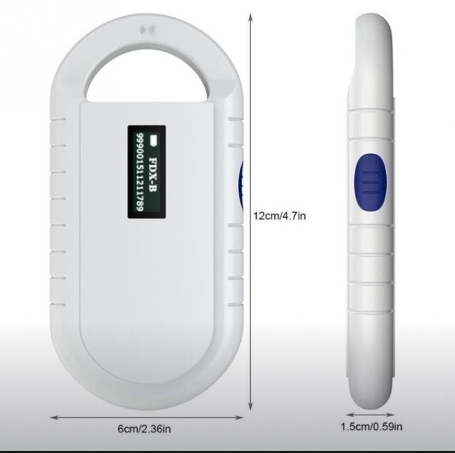 Rechargeable Microchip Scanner - FREE DELIVERY