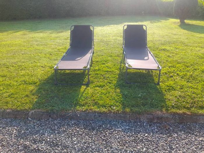 Cast iron garden bench