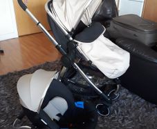 Mothercare 4-Wheel Journey Chrome Travel System