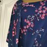 Anthology navy floral stretch pencil Occasion dress size 16 Postage included Image 5