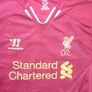 Liverpool FC Home Shirt Warrior  2013/14 XL Image 5