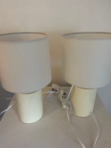 2 New Bedside Table Lamps