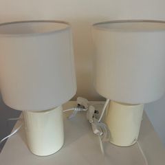 2 New Bedside Table Lamps