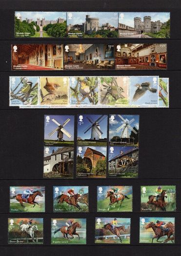 2017 Great Britain Commemorative Stamps Year Pack (includes 5 image showing contents)