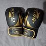 Crane Boxing Gloves Black & Gold Image 3