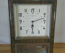 Vintage Richmond 8 Day Wall Clock - 1960s Soviet Mechanical Pendulum Clock