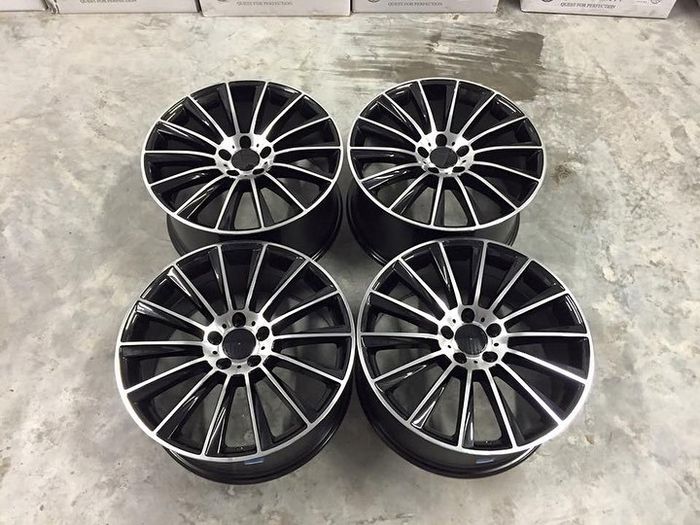 22" Inch Mercedes Twist style Alloy Wheels Jeep GLE GLC GL ML M Class AMG SUV 5X112 4MATIC