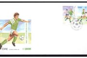 1994 Ireland FIFA World Cup Soccer Football Championship USA Commemorative Stamps An Post First Day Cover (FDC)