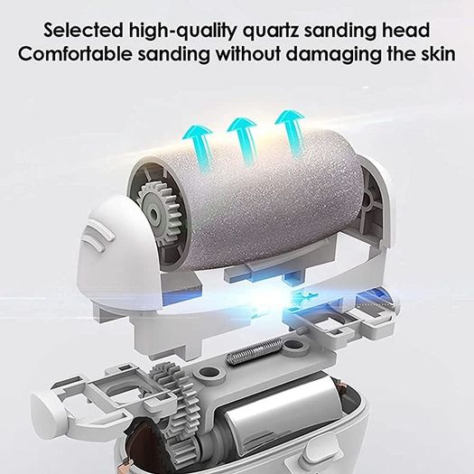 Electric Foot File Callus Remover, iToncs Professional Pedicure Kit Rechargeable Feet Callus Remover with 10 in 1 Foot Files Pedicure Tools Foot Care for Dead Skin MULTIPLE COLOURS AVAILABLE (FREE POSTAGE)