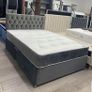 Brand New Stylish single Divan Beds.. Multiple Options Of Headboards. Tufted Memory Foam Mattresses Available. Drawers Storage Available Image 3