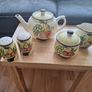 Tea Set/Vintage Pottery with Fruit Pattern .. FINAL Price Drop Image 10
