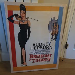 Audrey Hepburn canvas