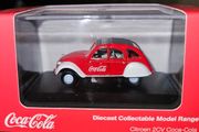 Oxford Diecast Coca-Cola Citroen 2Cv 1.76 Scale