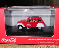 Oxford Diecast Coca-Cola Citroen 2Cv 1.76 Scale
