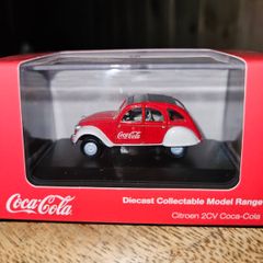 Oxford Diecast Coca-Cola Citroen 2Cv 1.76 Scale
