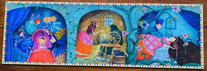 Jigsaw puzzle - Djeco - Sleeping beauty
