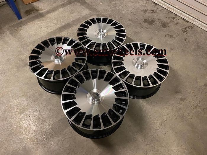 19 20" Inch Maybach Style Alloy Wheels Mercedes C E A S Class 5X112 W204 W205 W212 W213 W221 W222