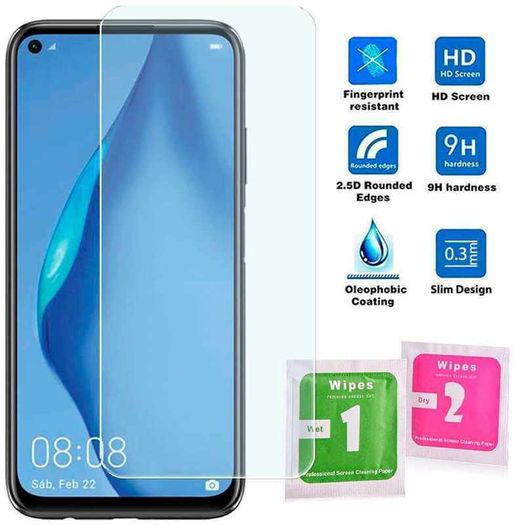 For Huawei P40 Lite Tempered Glass Premium Screen Saver Protector Guard Film New - FHT027HTG