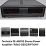 Power Amplifier, Technics SE-A800S mKII Image 10