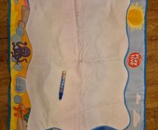 Large water paint mat
